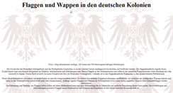 Desktop Screenshot of kolonialflaggen.de