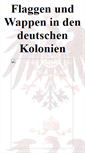 Mobile Screenshot of kolonialflaggen.de